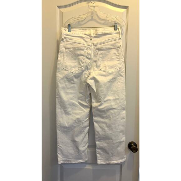 Madewell Slim Wide-Leg Jeans in Tile White - Picture 5 of 12